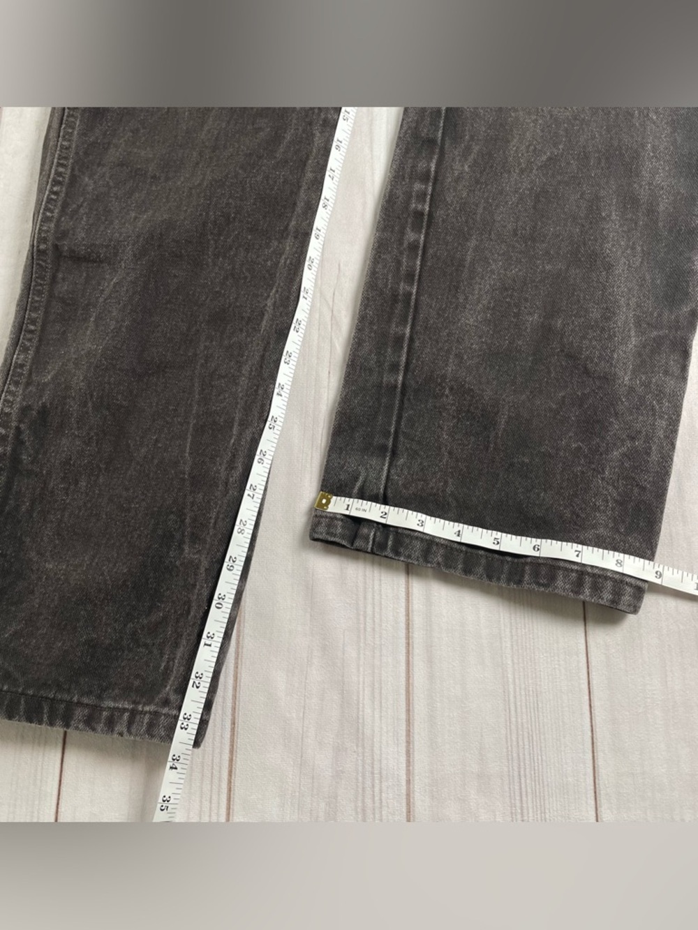 Wrangler Cowboy Cut Jeans Men’s 40x34* Black 1013MWZKL Faded Denim Western Rodeo - Picture 14 of 14